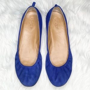 purple suede ankle boots